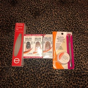 Crystal File, Polish Strips, Cuticle Cream